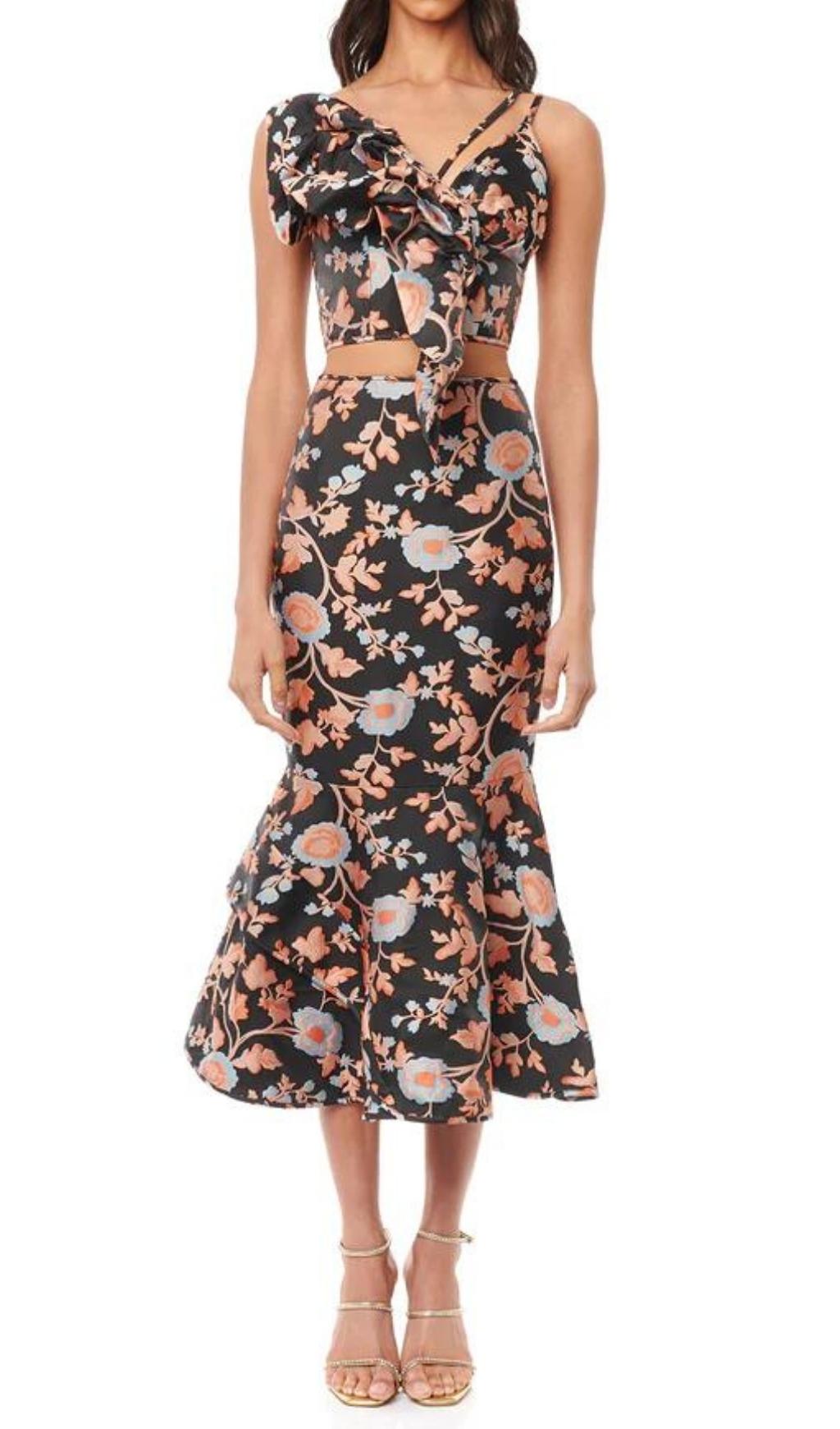 JACQUARD TWO PIECE SET styleofcb