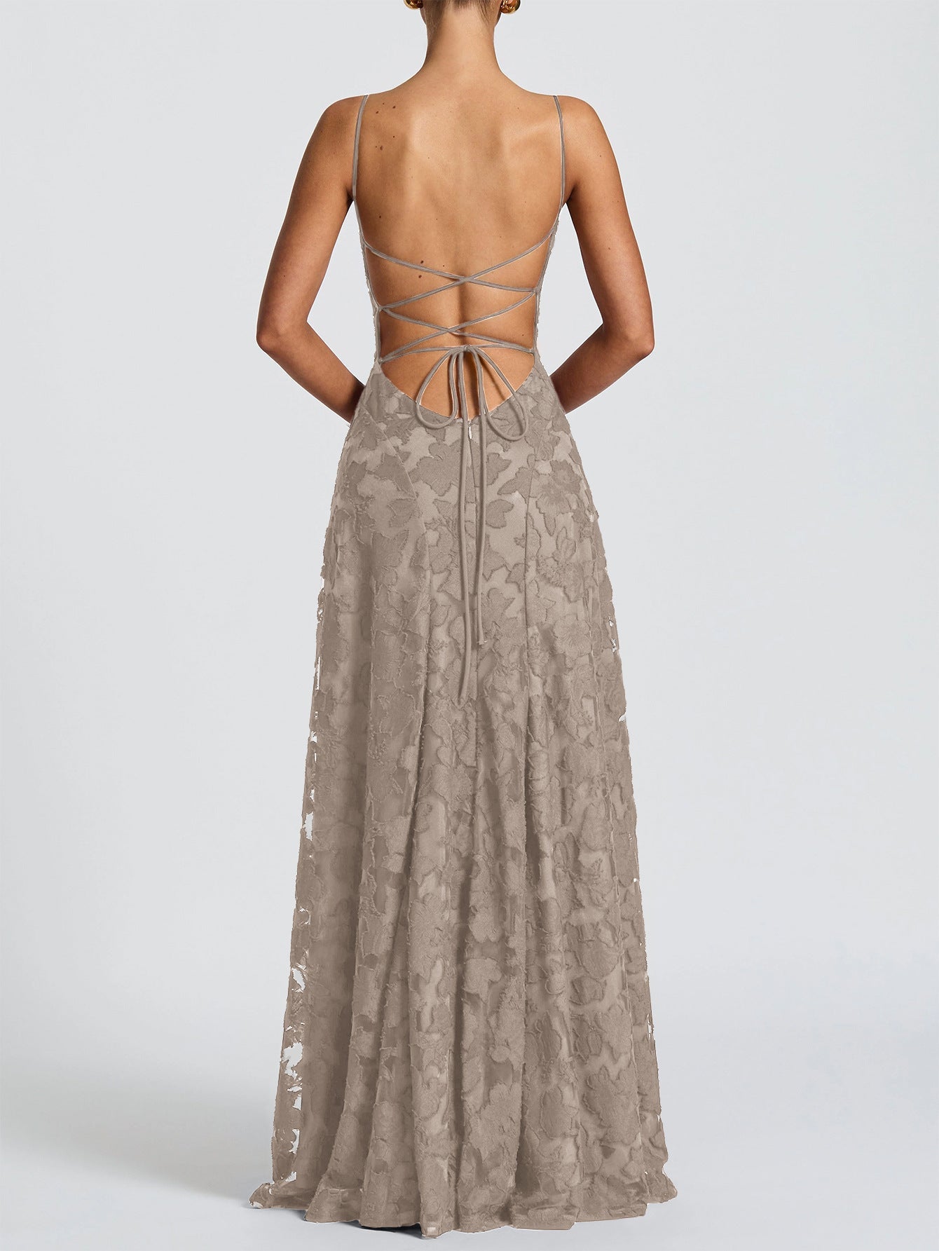 Francis Maxi Dress-khaki