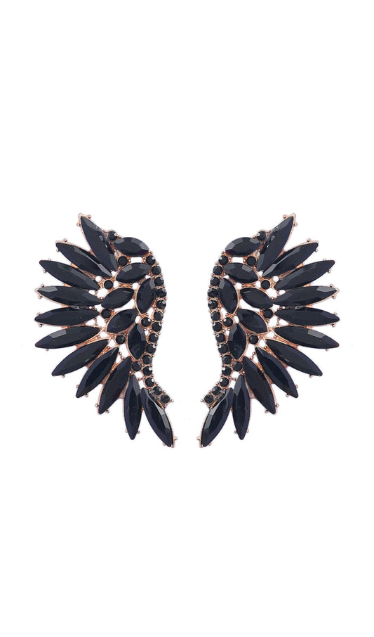 RAINBOW RHINESTONE EARRINGS