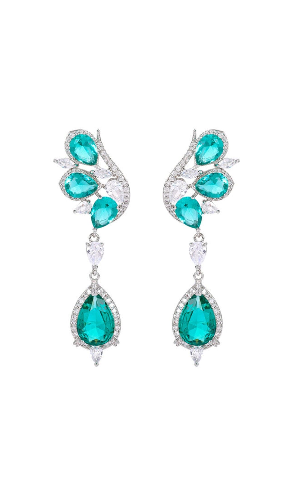 BUTTERFLY TOPAZ EARRINGS