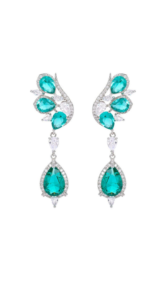 BUTTERFLY TOPAZ EARRINGS