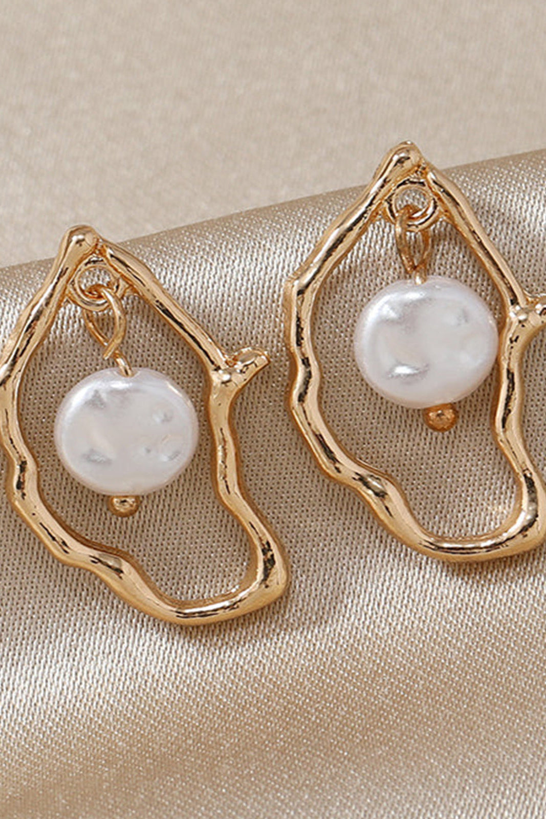 Irregular Pearl Earrings