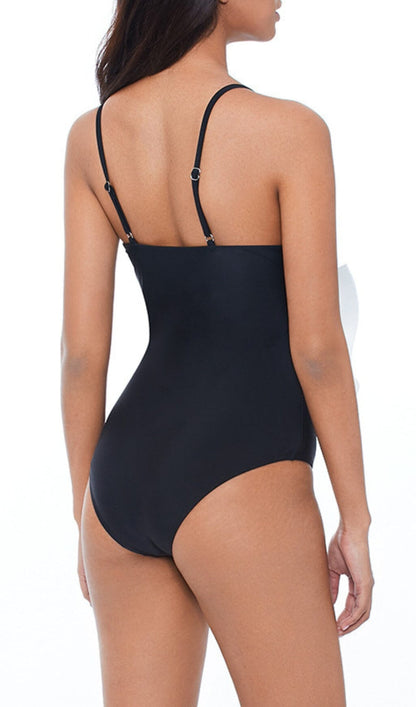 BOWKNOT ONE PIECE SWIMSUIT