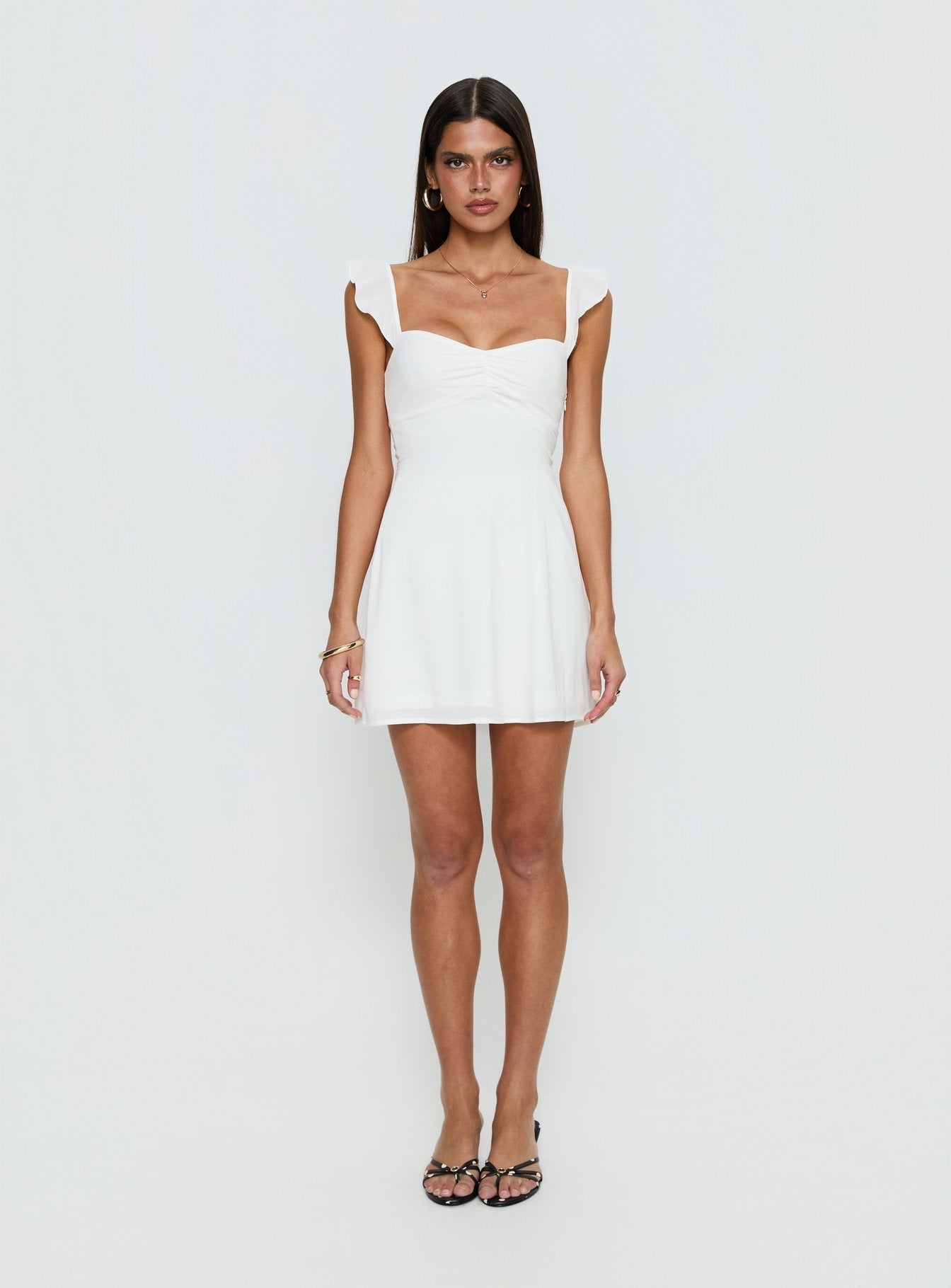 Landon Mini Dress White