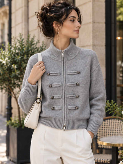 New Casual Double-breasted Cardigan