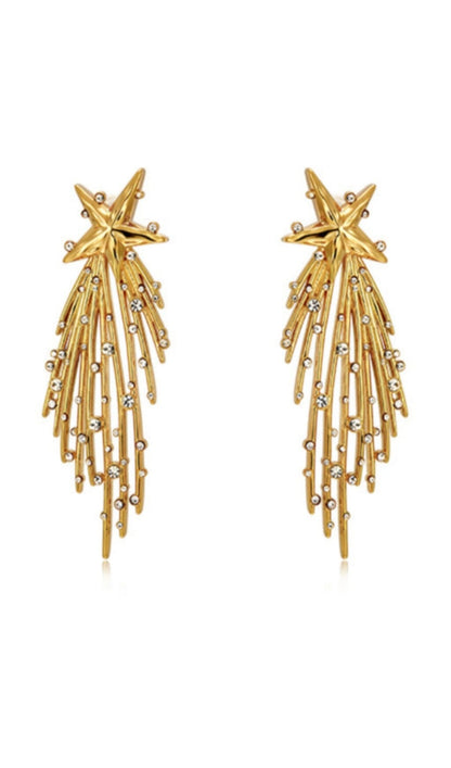 GOLD STARLIGHT EARRINGS