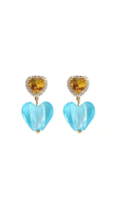 HEART SHAPED EARRINGS