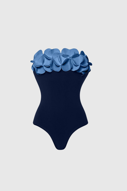 marguerite Flower Bodycon Swimsuit