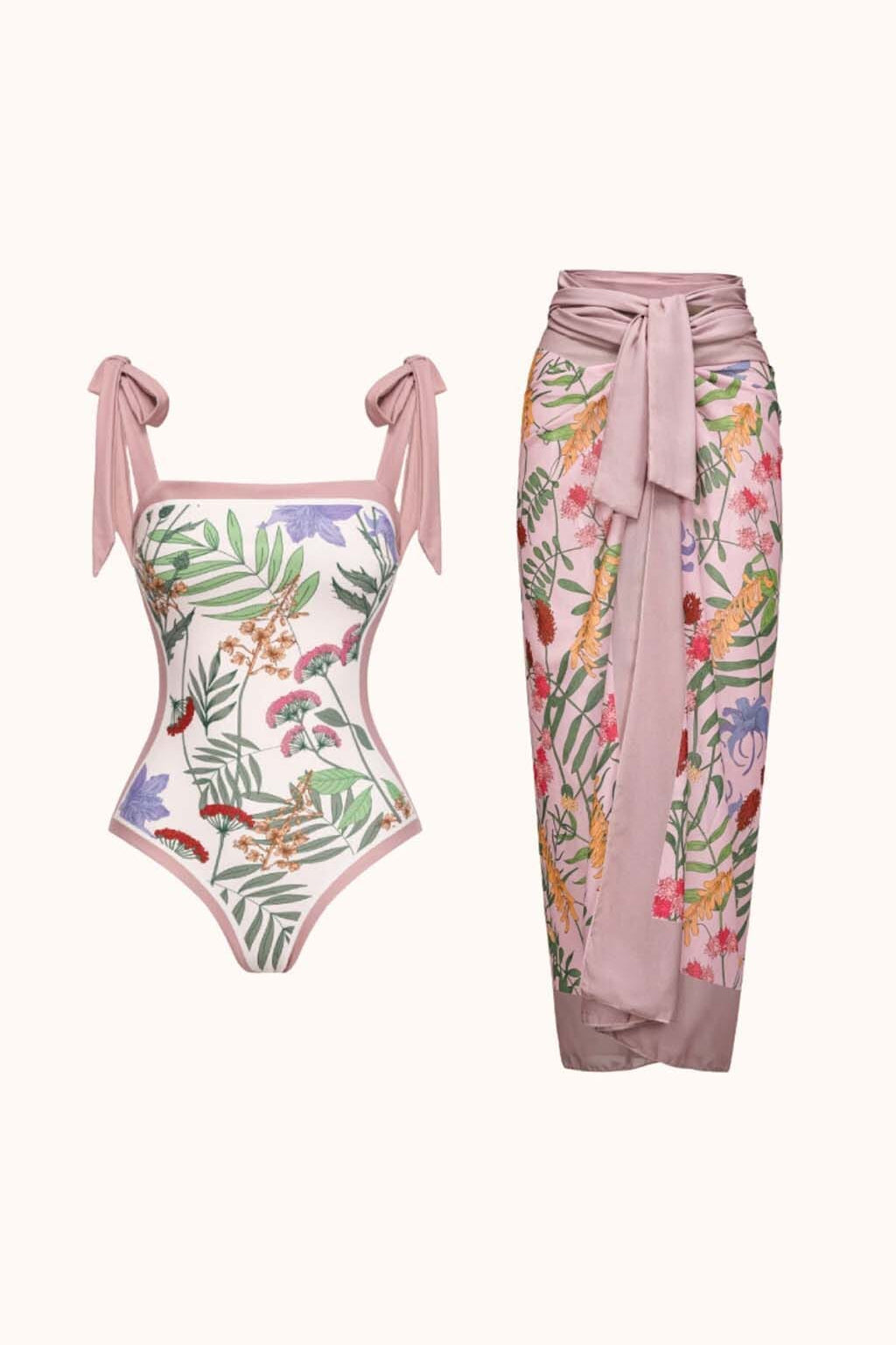 Dolly Printed Swimwear Two Piece Set Swimwear styleofcb 