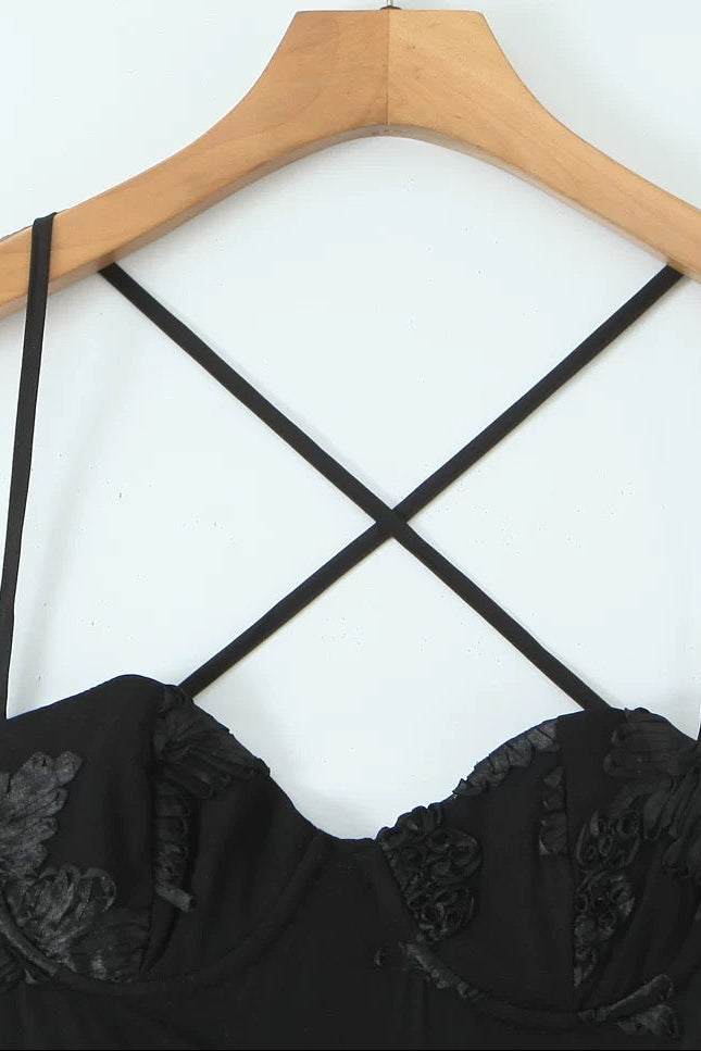Nefertiti Maxi Dress - Black