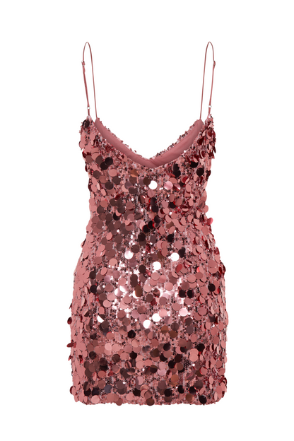 Juniper Sequin Mini Dress - Sparkly Party Dress with Embellishments
