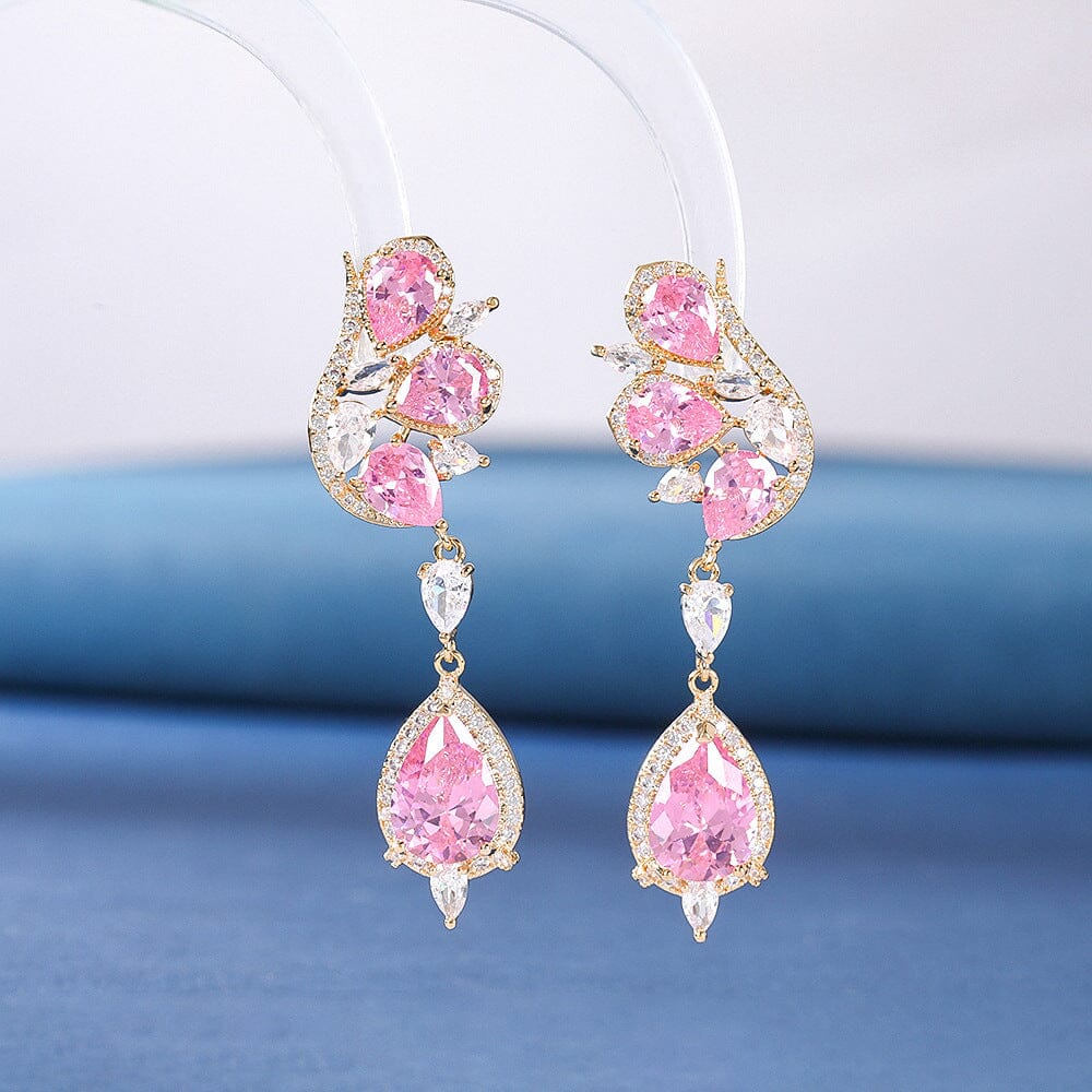 BUTTERFLY TOPAZ EARRINGS