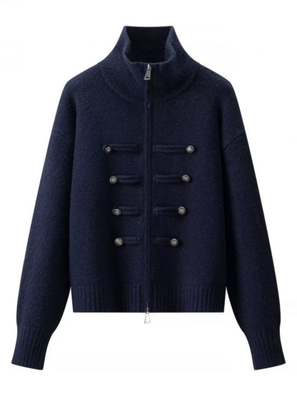 New Casual Double-breasted Cardigan