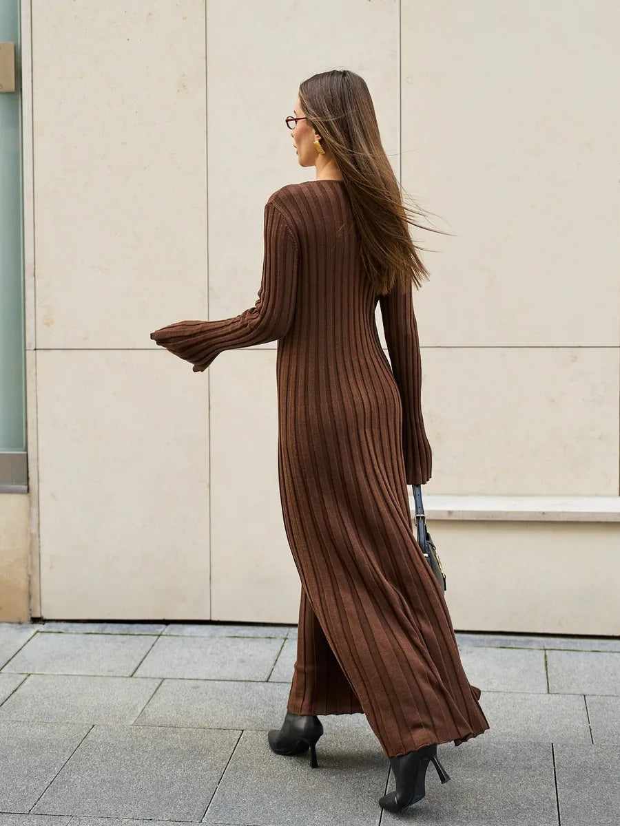 Premium Ribbed Maxi Dress - Style Premium Fabric - product view 7