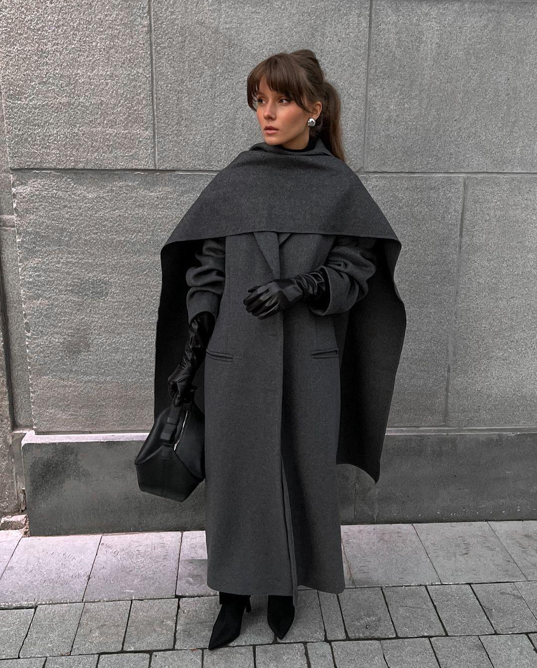 virginia Solid color loose coat