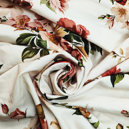 mamie floral Printed sleeveless maxi dress
