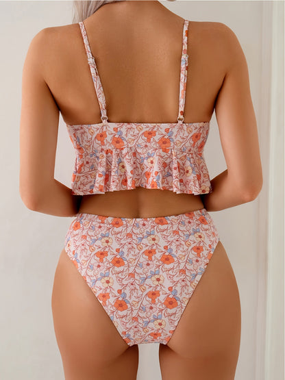 vicky floral bikini two-piece set