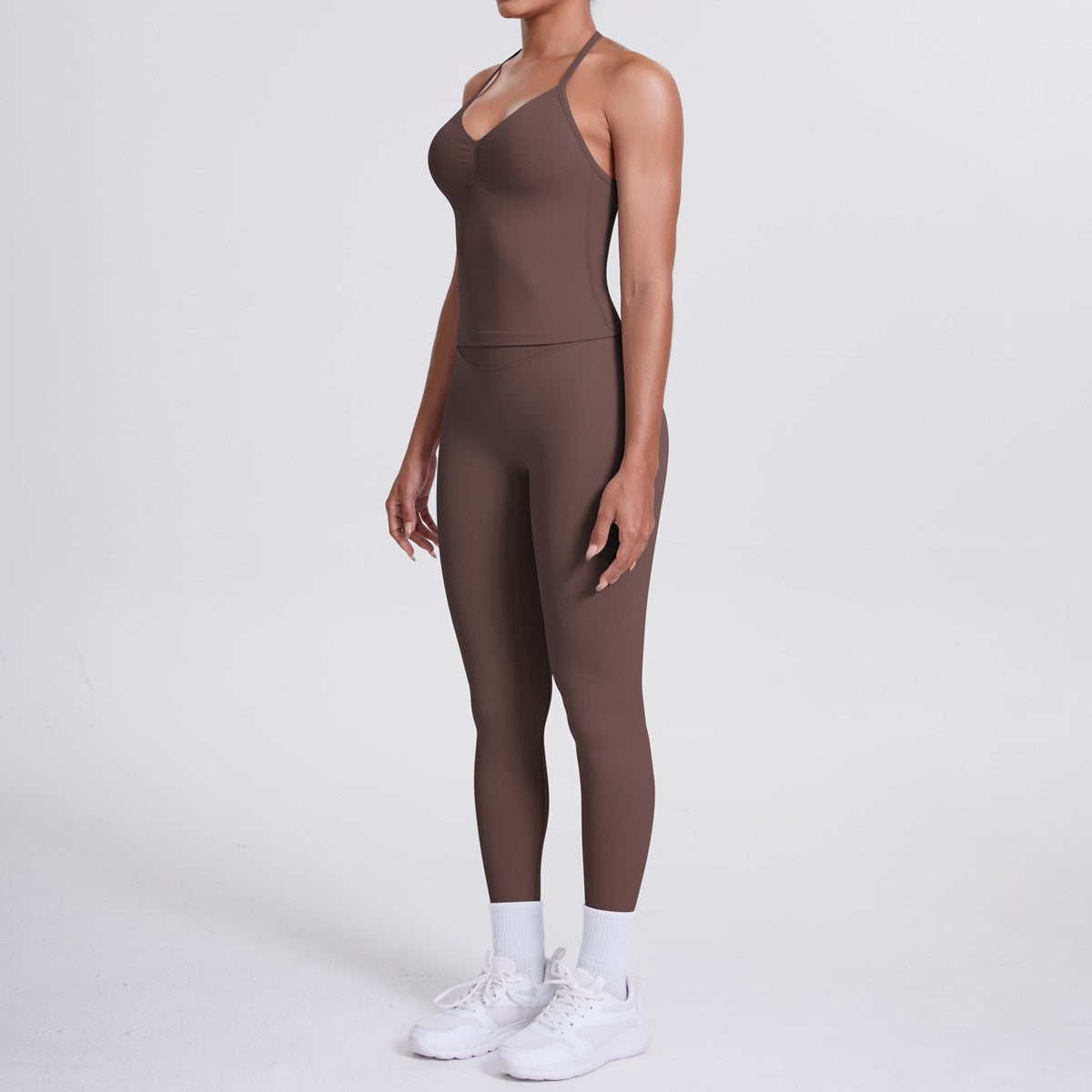 tight running fitness sports yoga two-piece set