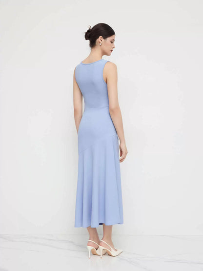 blue  camisole dress