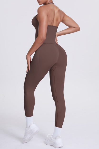tight running fitness sports yoga two-piece set