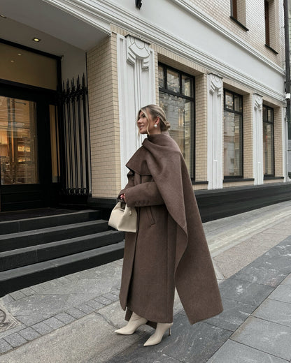 virginia Solid color loose coat
