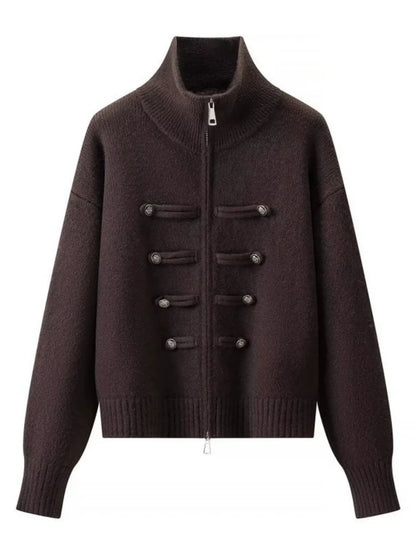 New Casual Double-breasted Cardigan