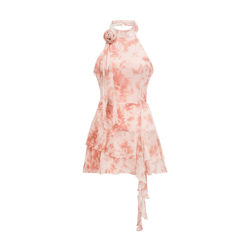 クレシダの花柄ドレス