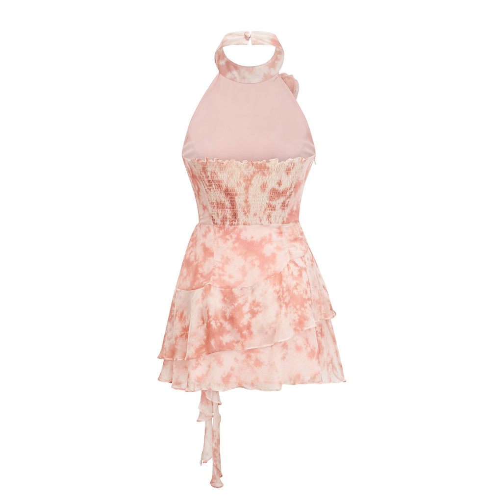 クレシダの花柄ドレス