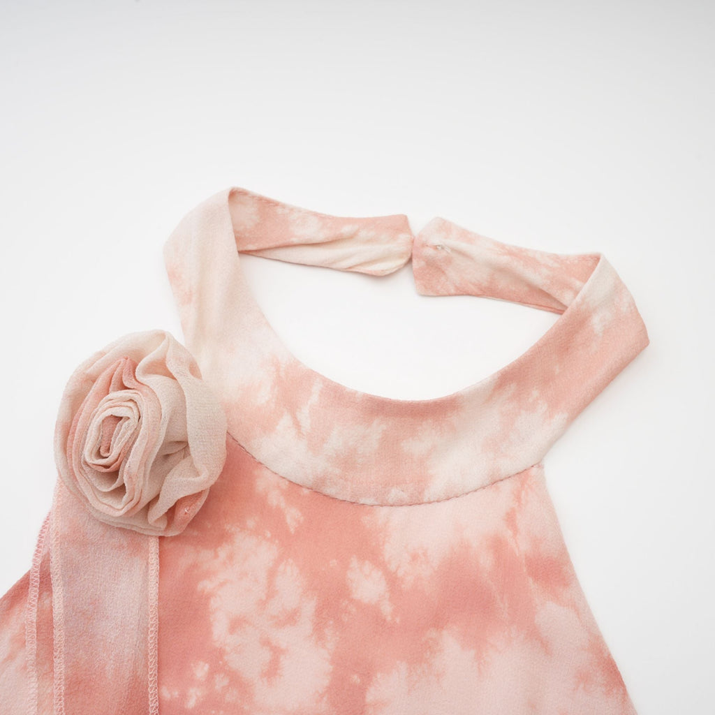 クレシダの花柄ドレス
