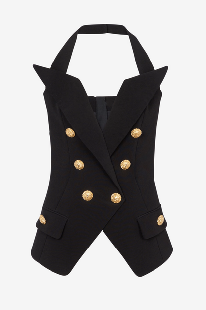 Sayle Structured Halter Top