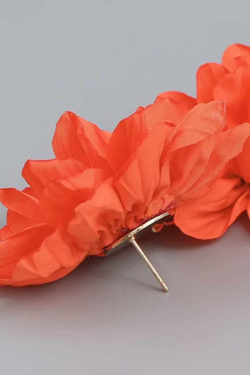 3D FLOWER EARRING