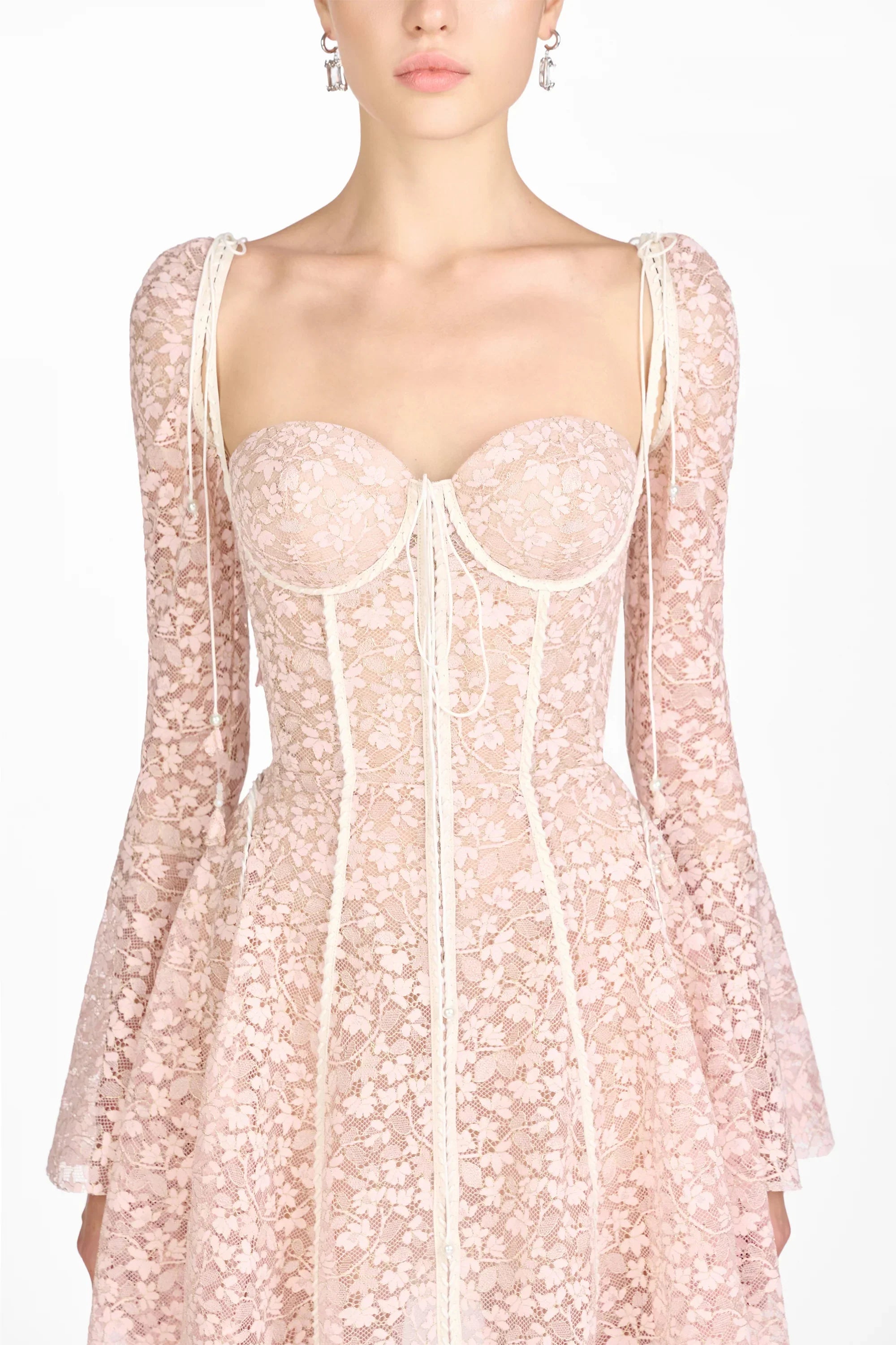 Elena | Lace Mini Dress