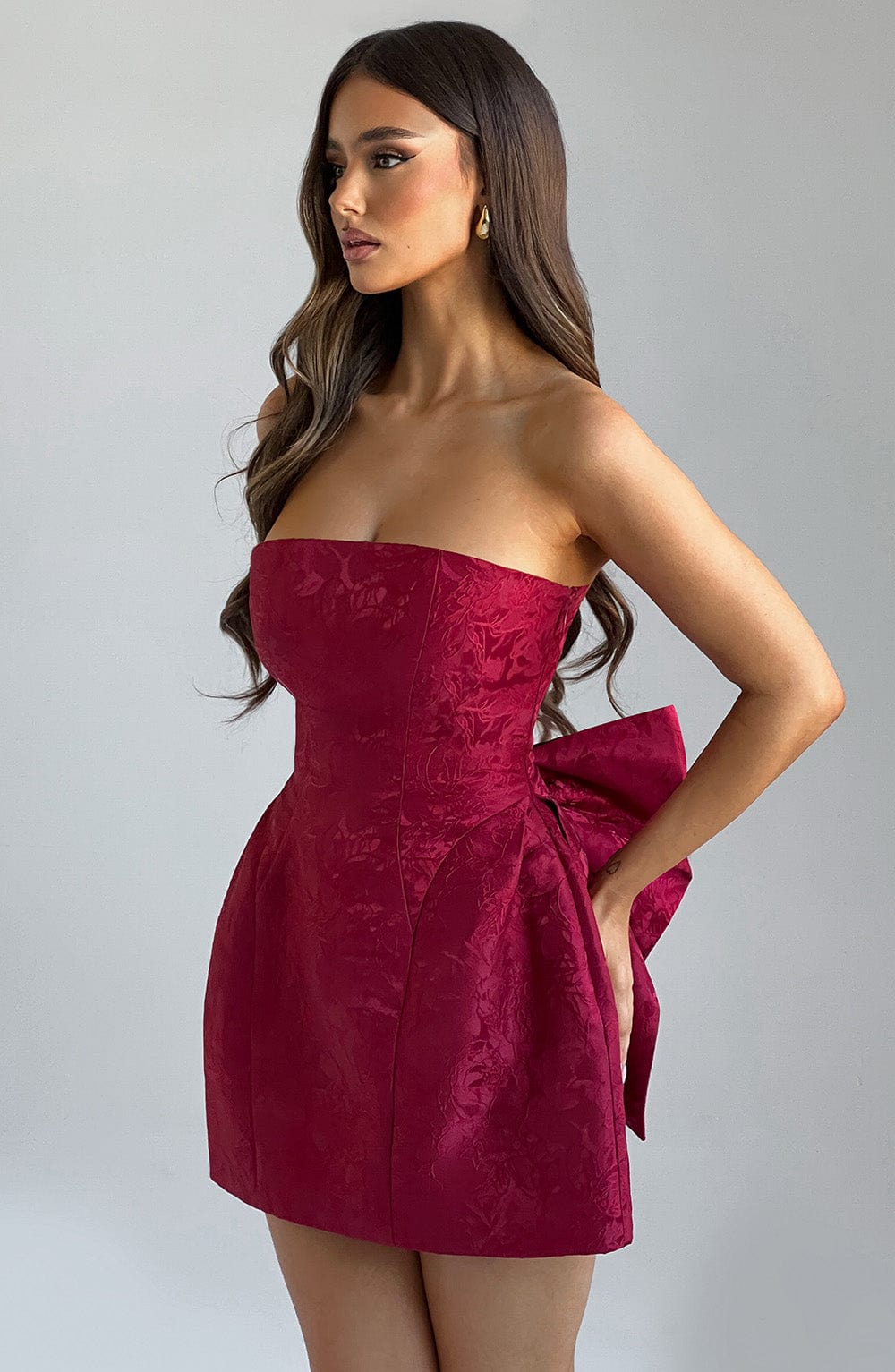 Mini abito Elenora - Rosso
