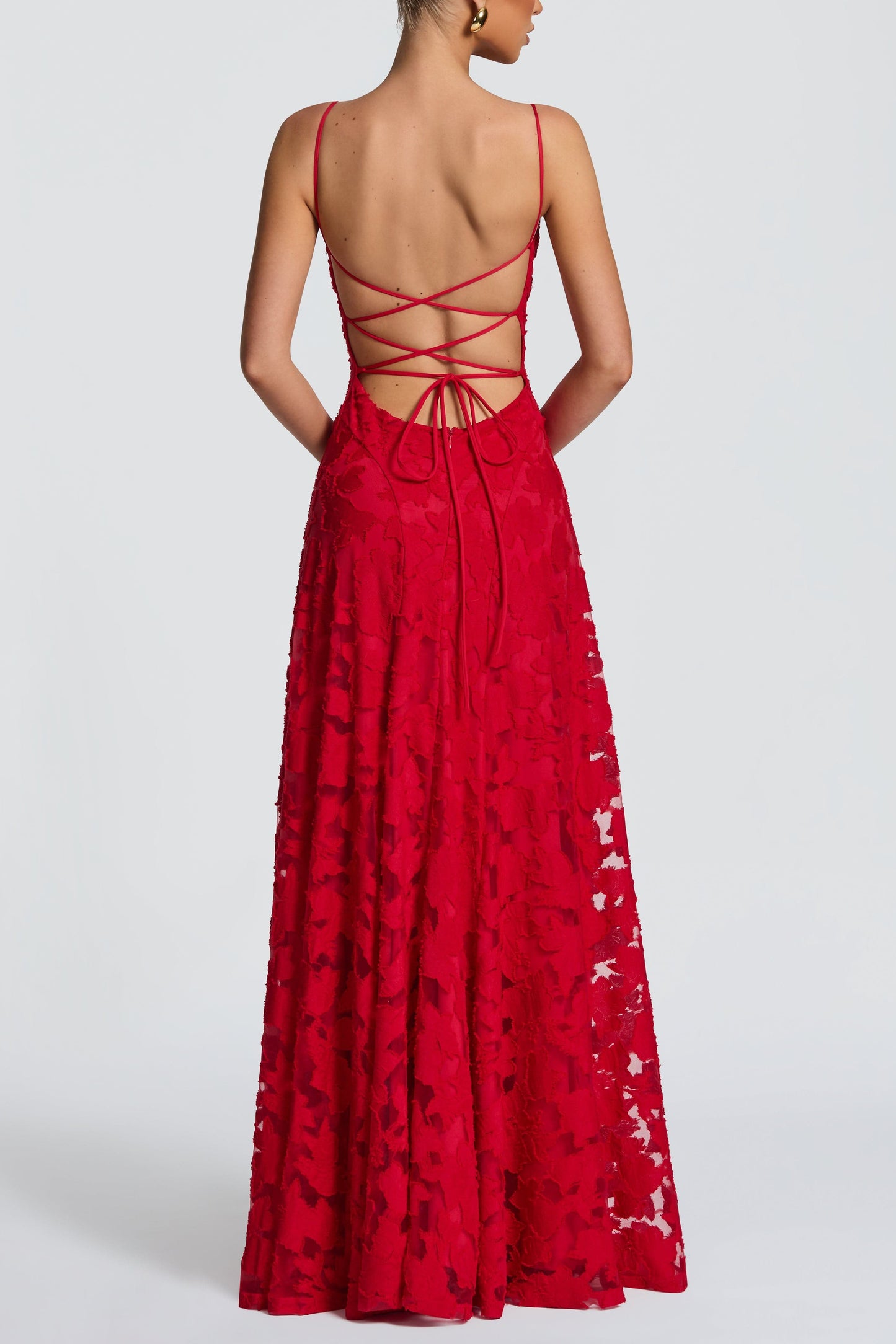 Francis Maxi Dress - Red