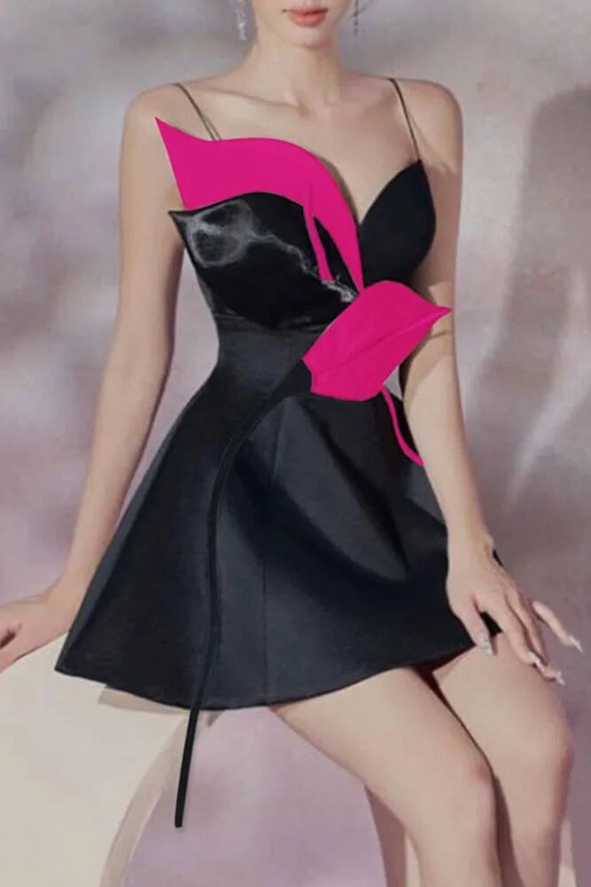 ALICE FLOWER MINI DRESS