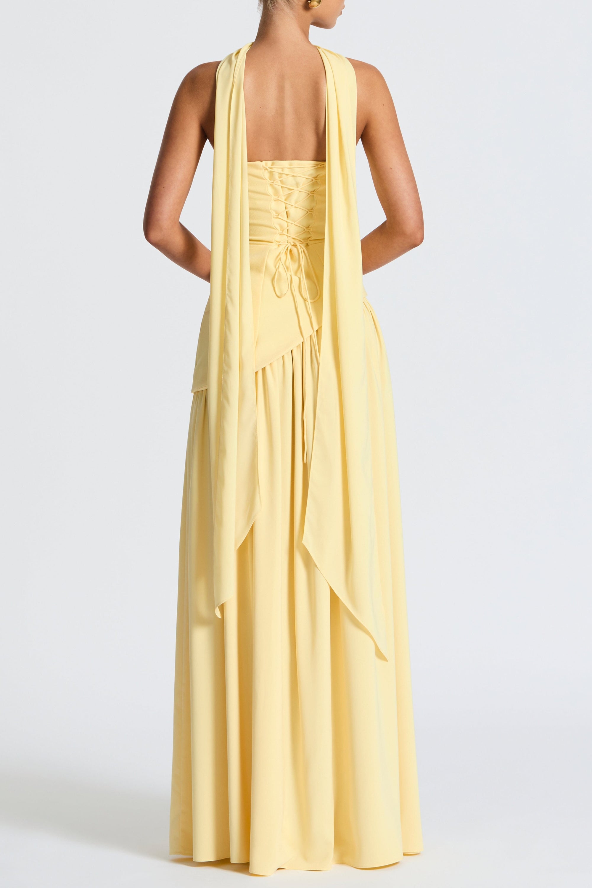 Maliyah Maxi Dress - Lemon
